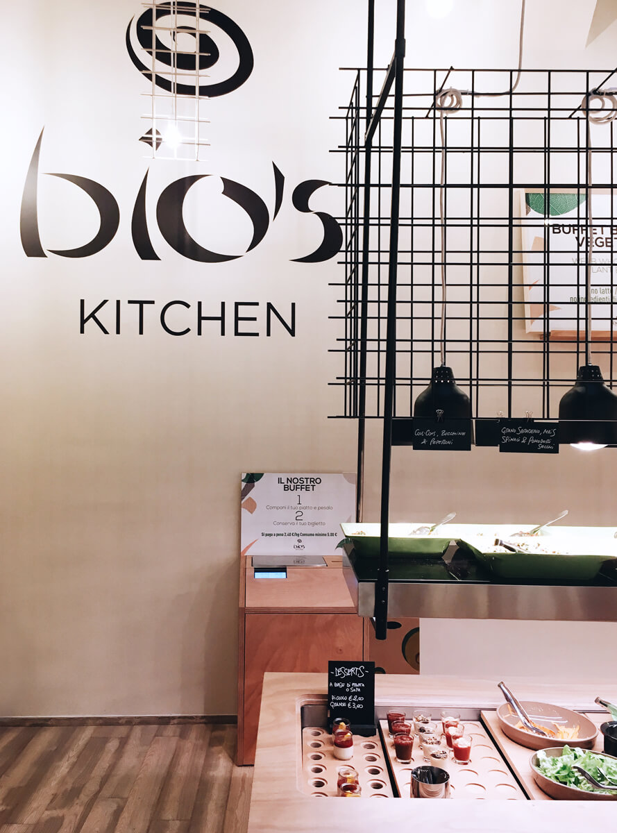 Bio's Kitchen Bologna where the food is bio, good, healthy and