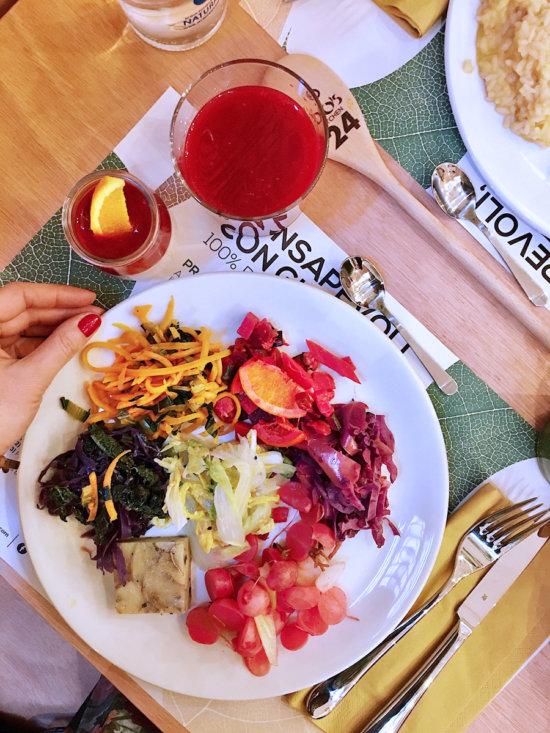 Bio's Kitchen Bologna where the food is bio, good, healthy and