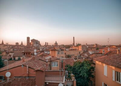 Panorama Bologna sopra i tetti